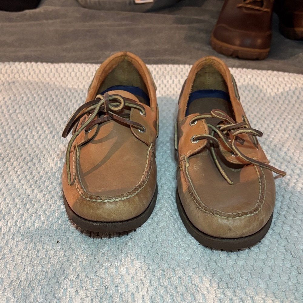 Sperry Top Sider Neutral Leather Shoes